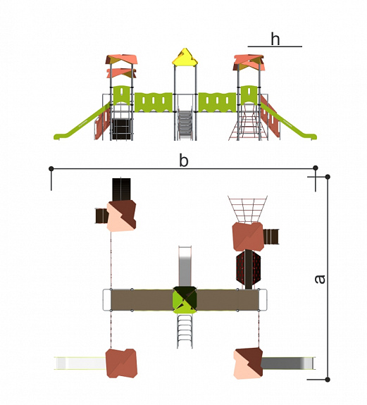 Игровой комплекс «Romana 101.65.00»