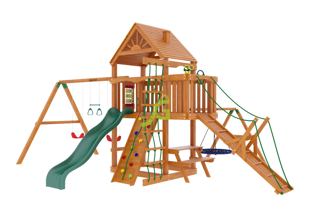 Детская площадка IgraGrad Пиратский дом (дерево)