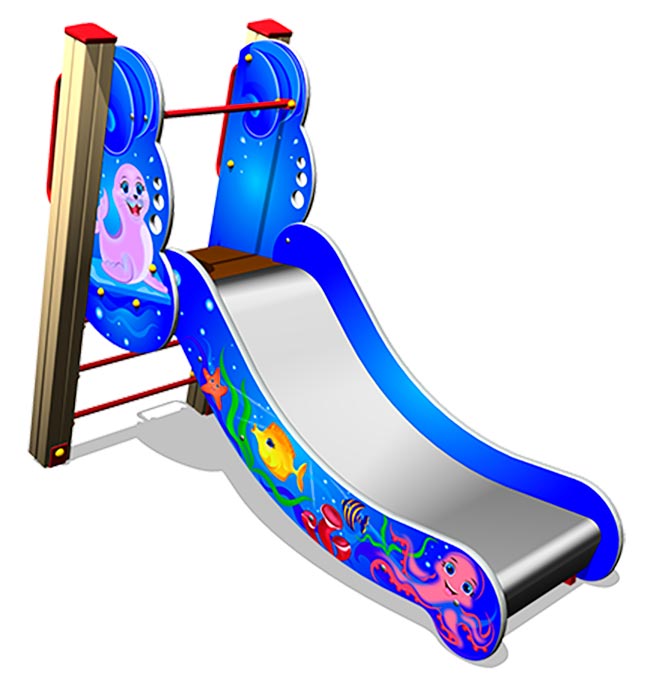 Горка детская ZION Море (Г038)