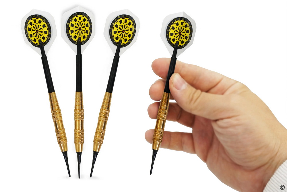 Комплект дротиков VIRGIN Латунь (16 или 18 г) Soft Tip