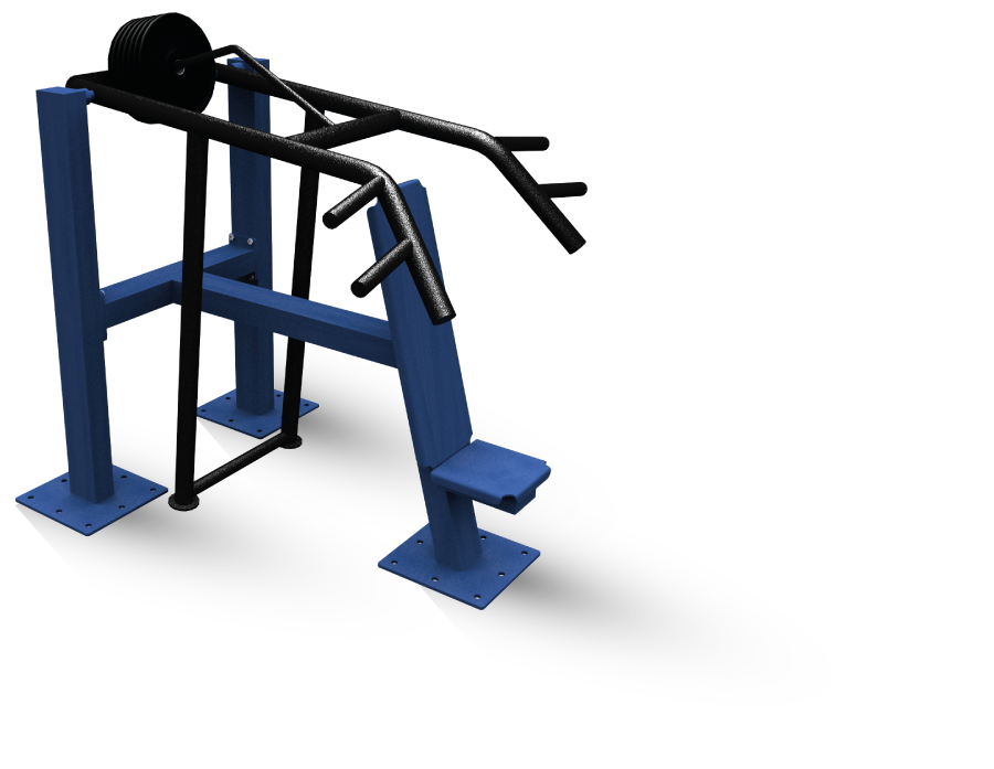 Жим вверх с изменяемой нагрузкой