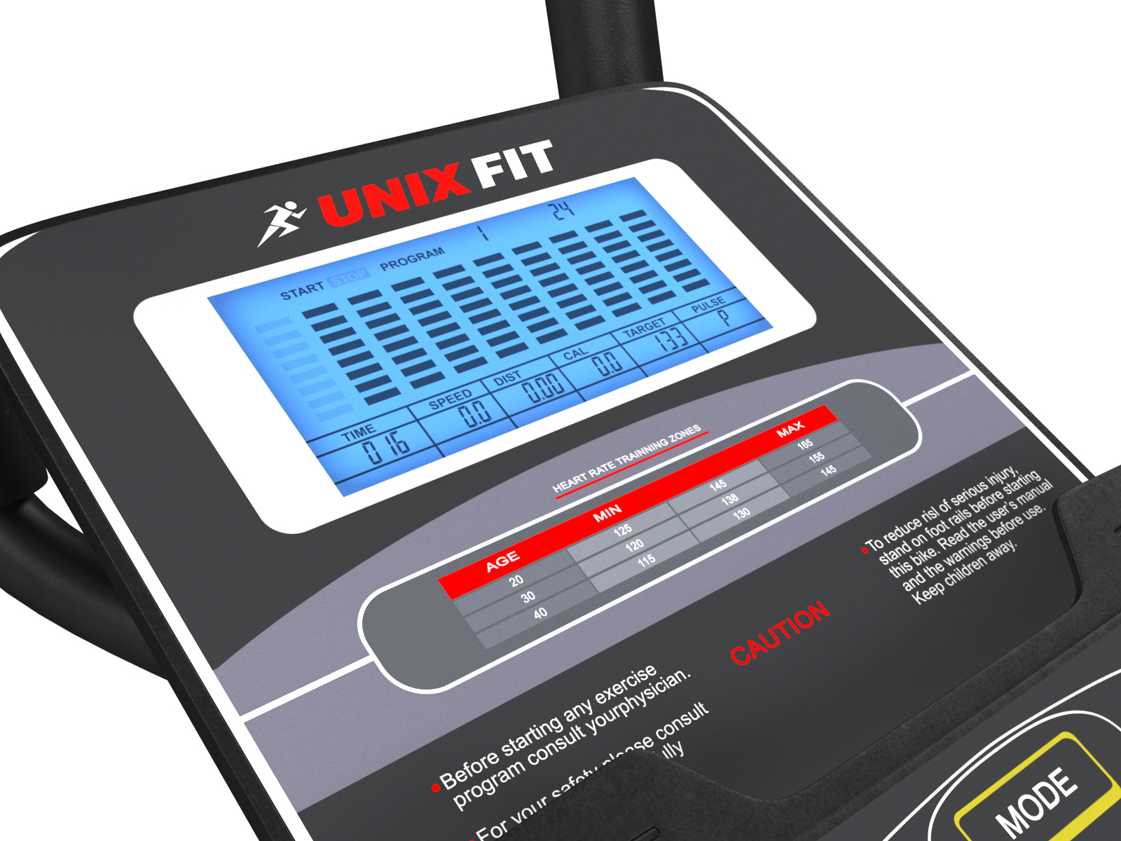 Эллиптический тренажер UNIXFIT MV-420E