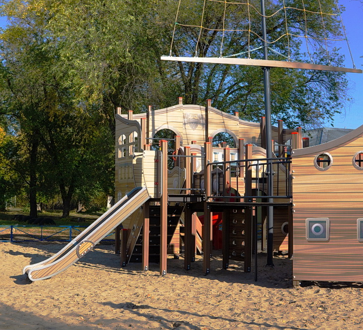 ФРЕГАТ детский игровой комплекс ДИК 2.03.3.04-01 (H=1500, H=2000)