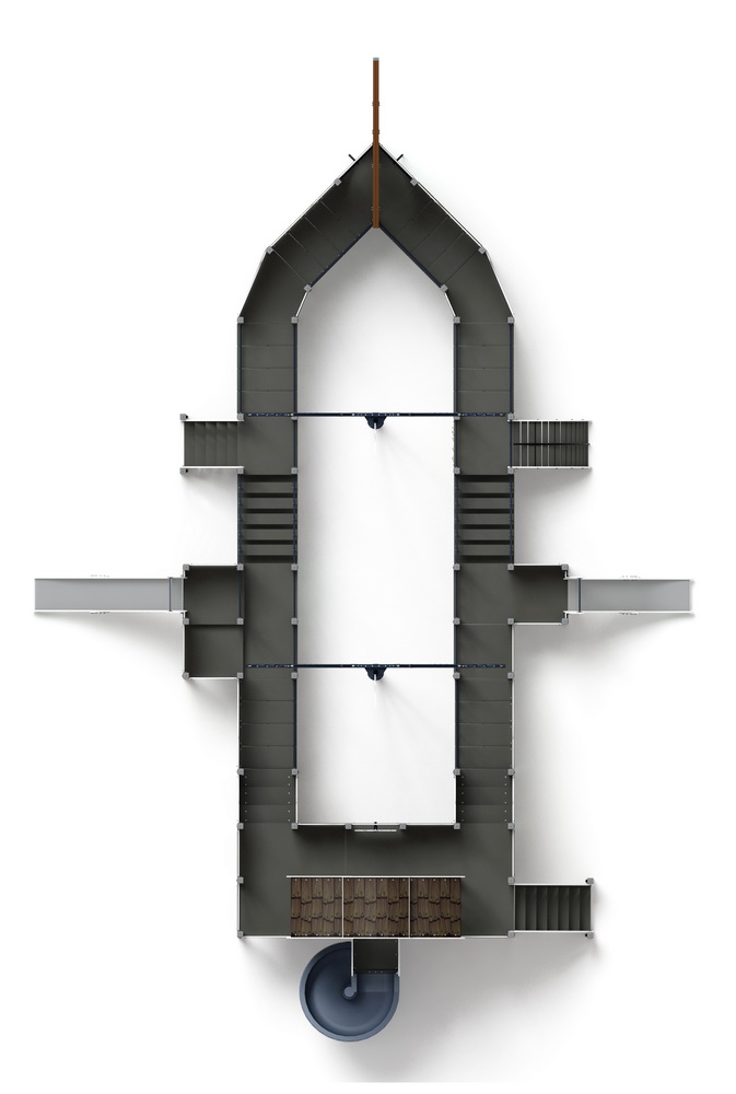 ФЛАГМАН детский игровой комплекс ДИК 2.03.3.03-11 (H=1200, H=1500, H=2000)