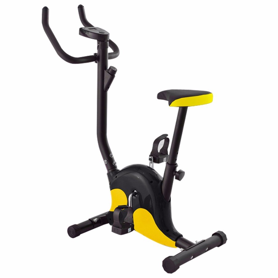 Велотренажер DFC VT-8012 черн/желт