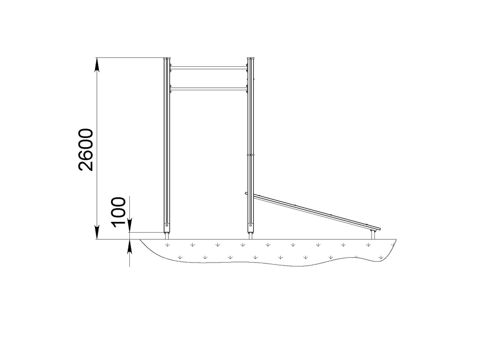 Уличный спортивный комплекс START LINE Fitness № 6