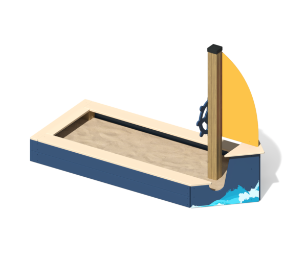 Песочница для детской площадки Парус ПС-13.1