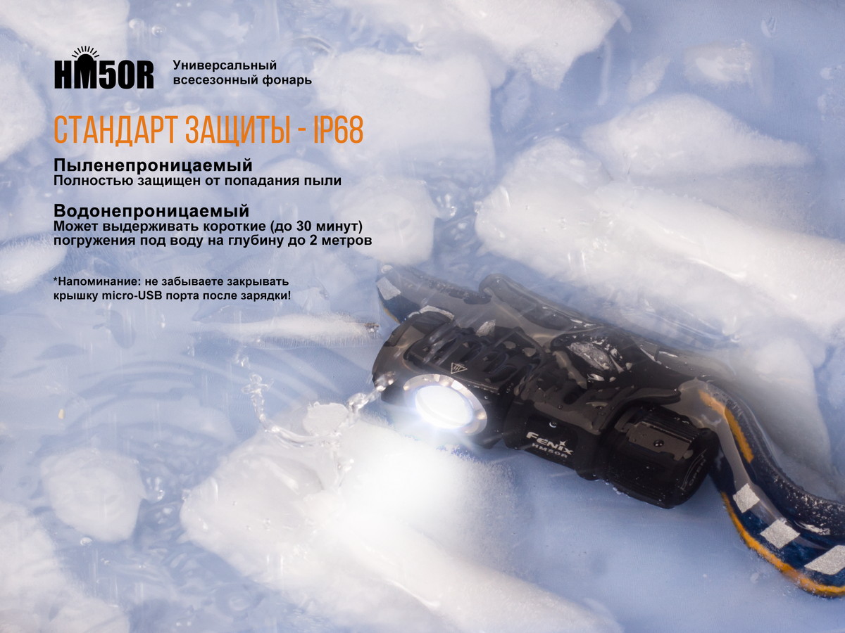 Налобный фонарь Fenix HM50R