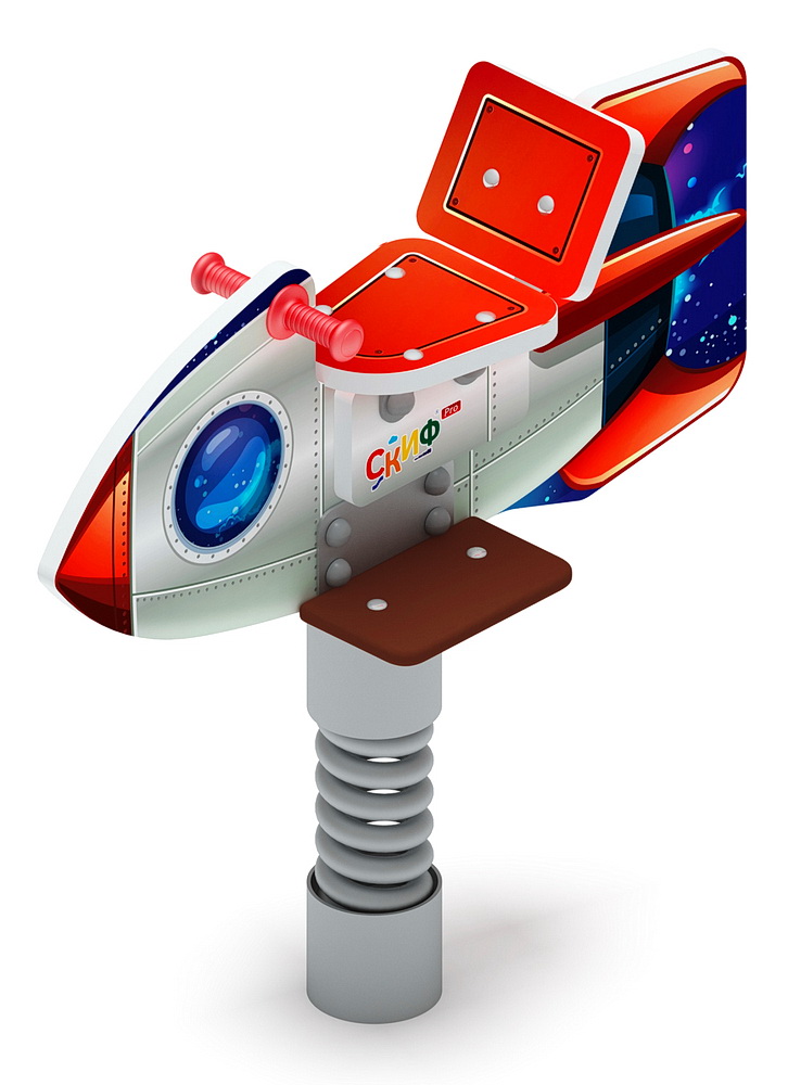 РАКЕТА качалка на пружине ИО 22.14.02-01