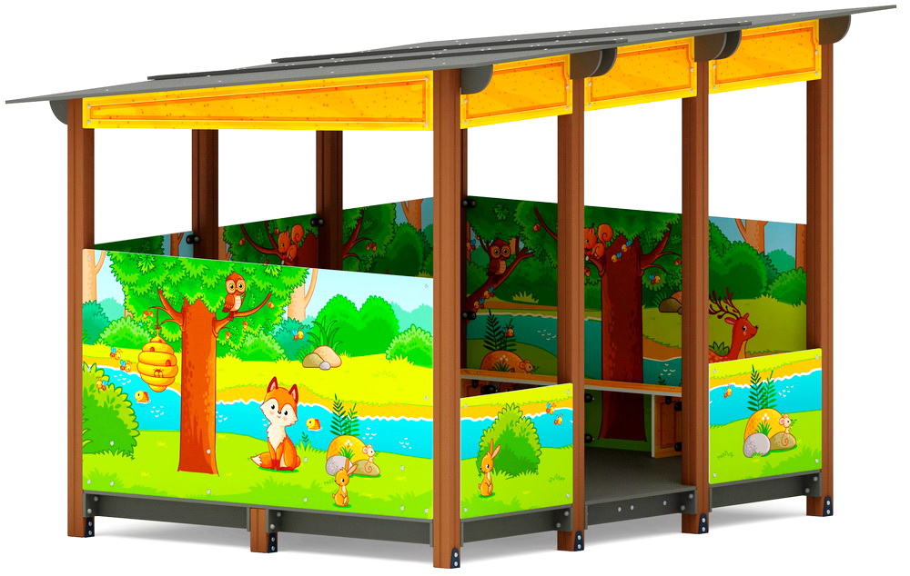 Теневой навес (Полянка) МФ 78.31.24-07