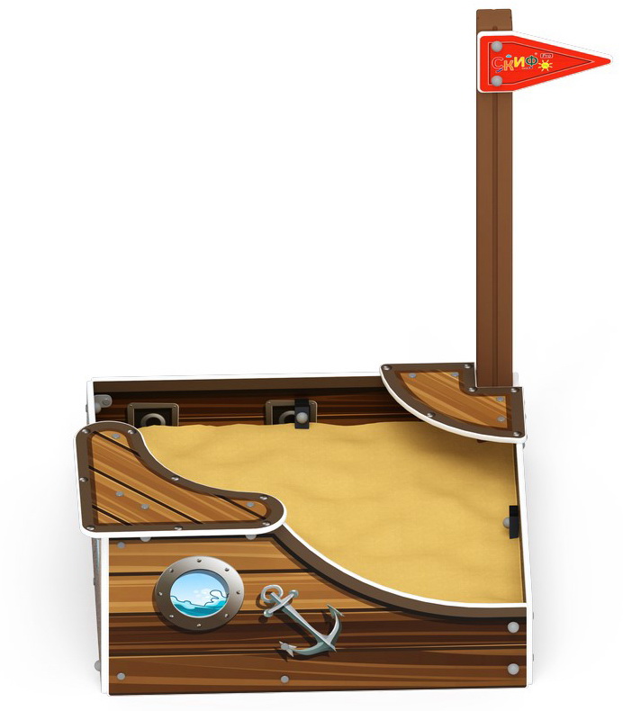 КОРАБЛИК песочница (Коричневый) ИО 5.03.01-02