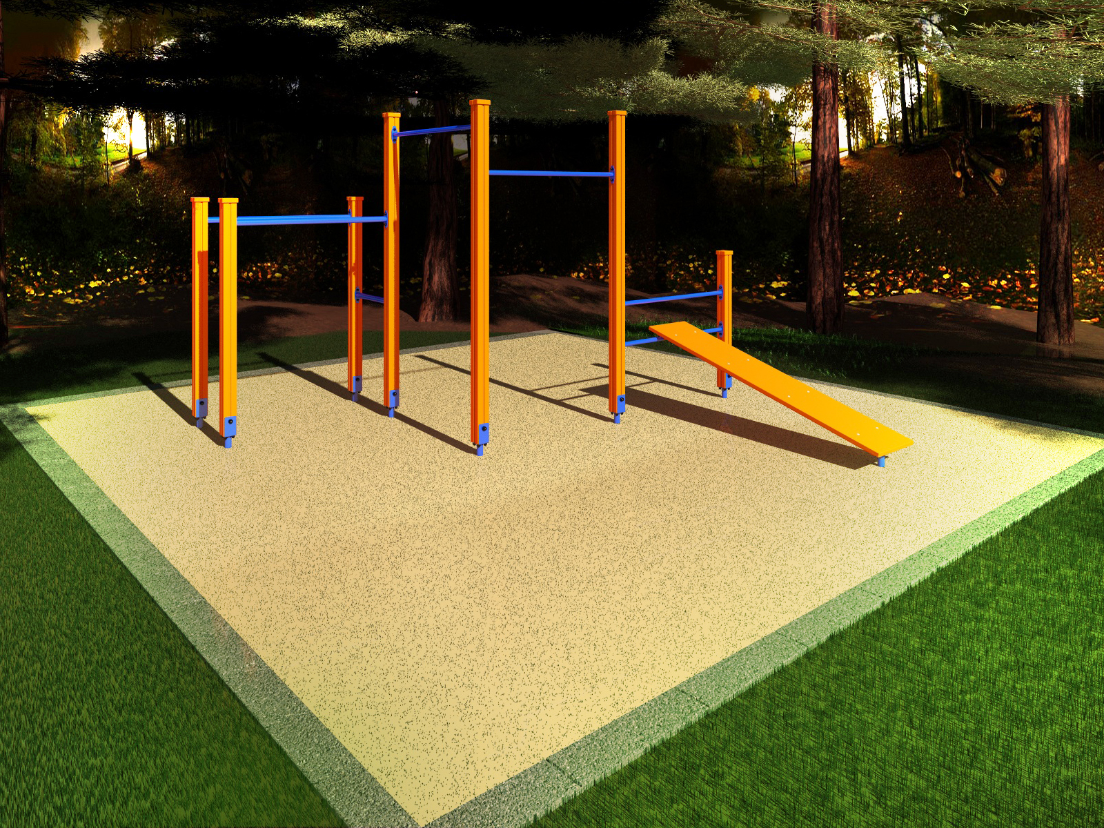 Уличный спортивный комплекс START LINE Fitness № 3