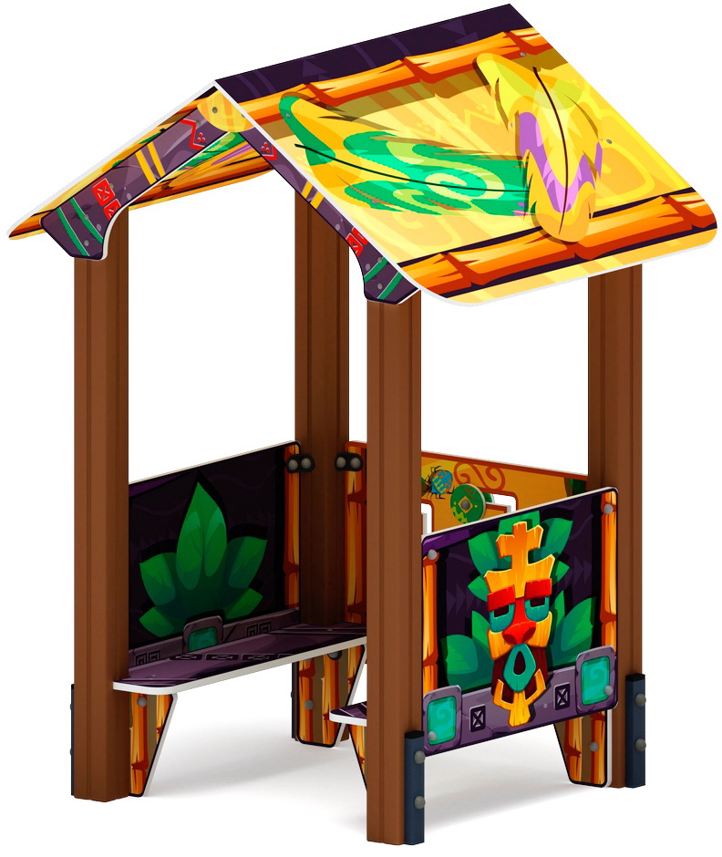 ДОМИК МАЛЫЙ 3 (Майя) для детской площадки МФ 10.01.03-03