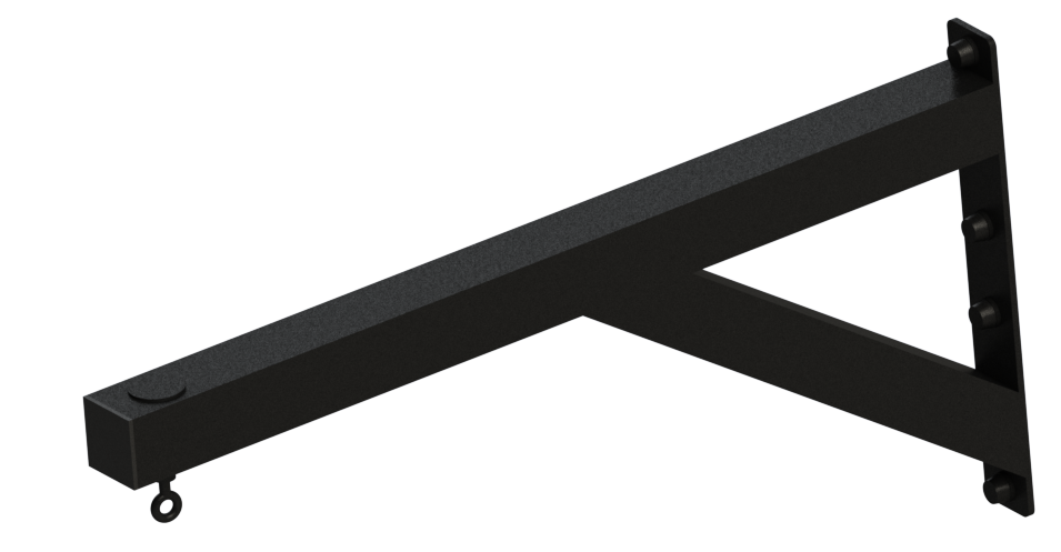 Балка выносная, перфорированная с вращающимся крюком