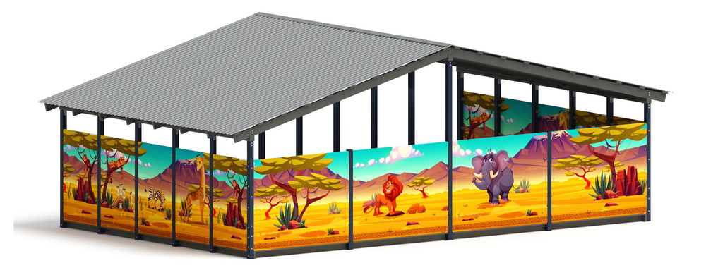 Теневой навес (Сафари) МФ 70.8.5-10