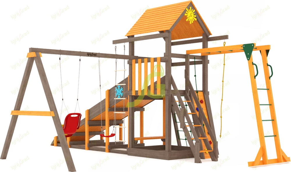 Всесезонная площадка IgraGrad С Gride с рукоходом SF1