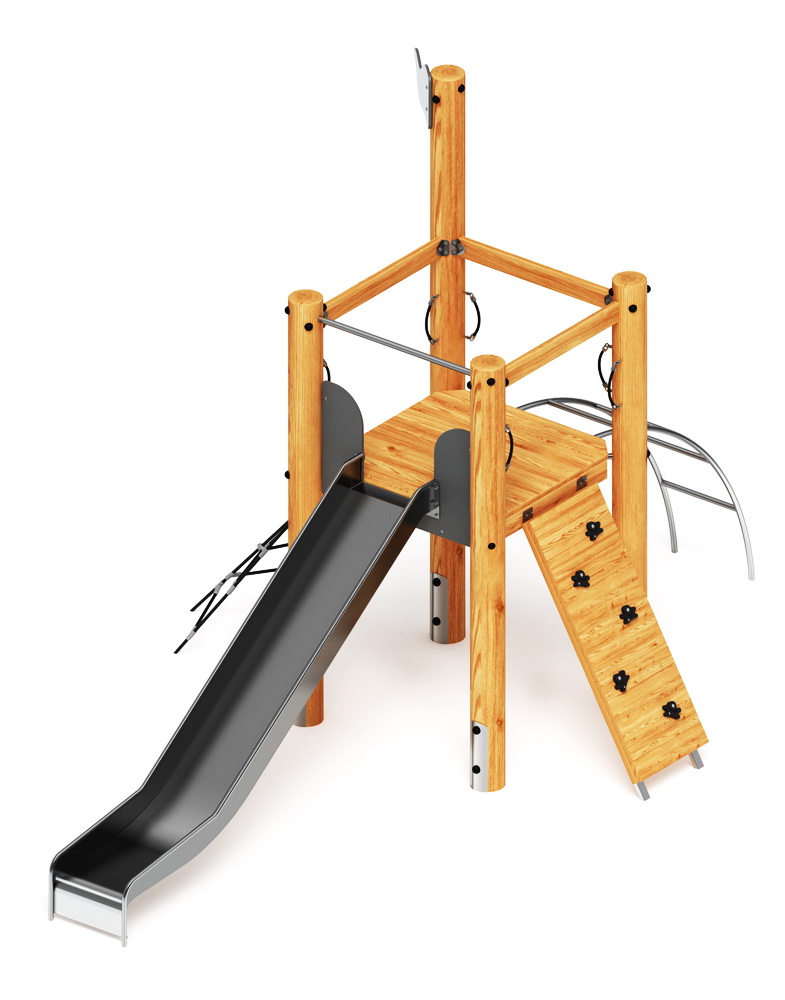 Детский игровой комплекс (Лиственница) H-1400 ДИК 2.24.01-Л