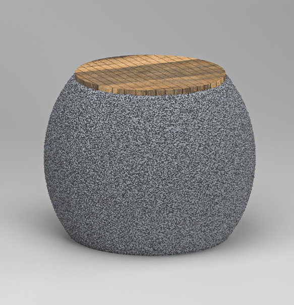 Скамья бетонная АПОЛЛО С-102