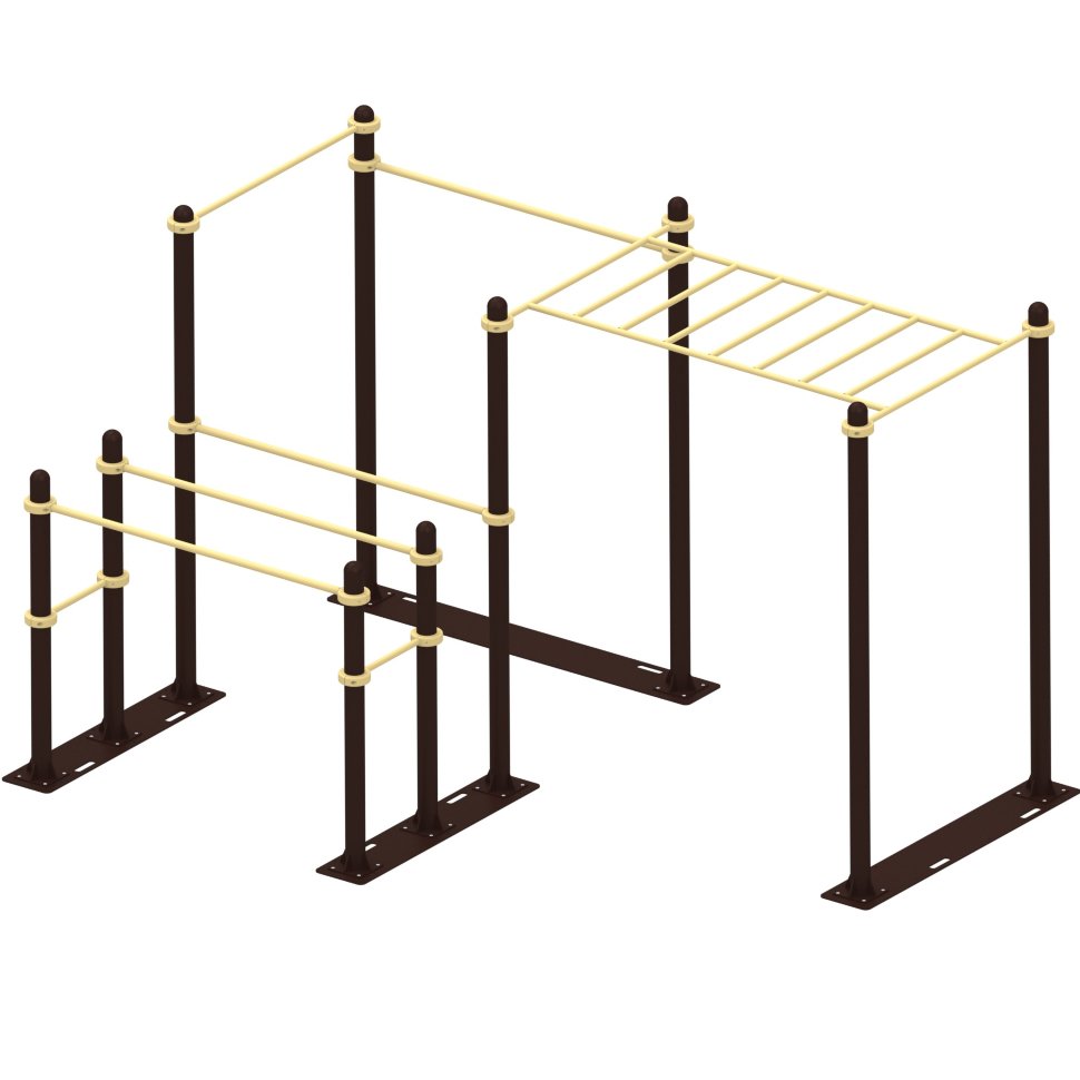 Мобильный комплекс для Воркаут Air-Gym  Стандарт-11