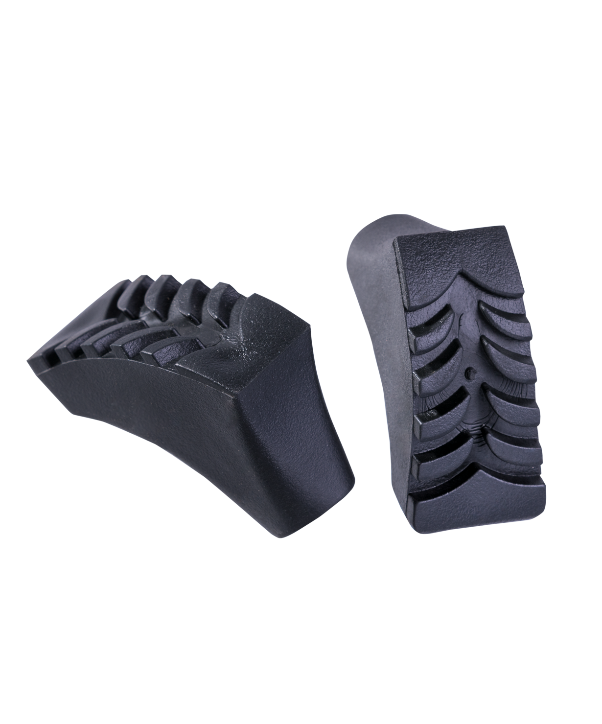 Палки для скандинавской ходьбы Longway, 77-135 см, 2-секционные, тёмно-зеленый/оранжевый