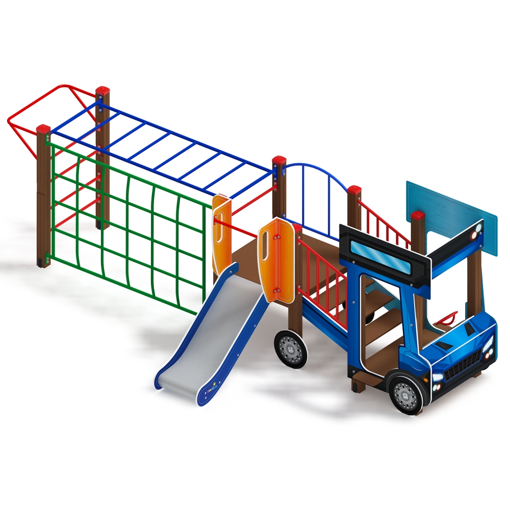 ГРУЗОВИЧОК детский игровой комплекс ДИК 1.03.2.03 (H=750)