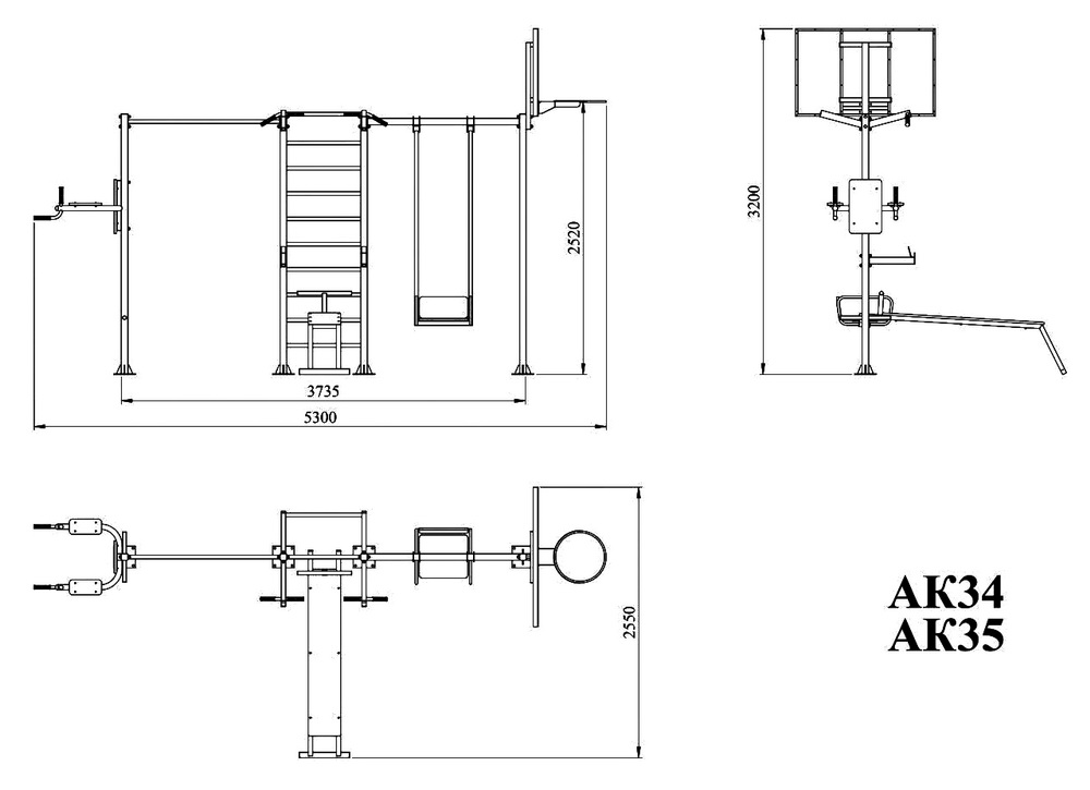 Атлетический комплекс АК34