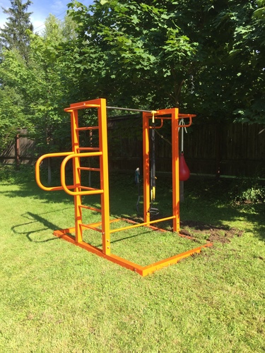 Турник мобильный (сборно-разборный) СВС-70, серый