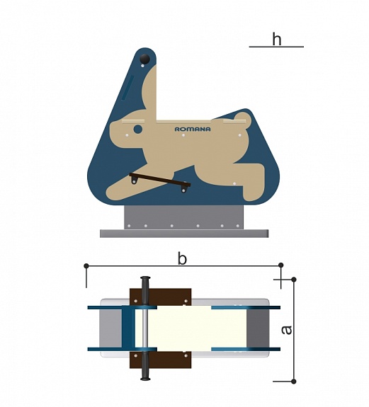 Качалка Romana 108.29.00-03