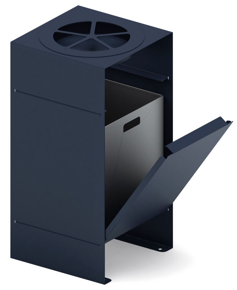 Урна парковая с пепельницей (под анкера) МФ 50.02.05