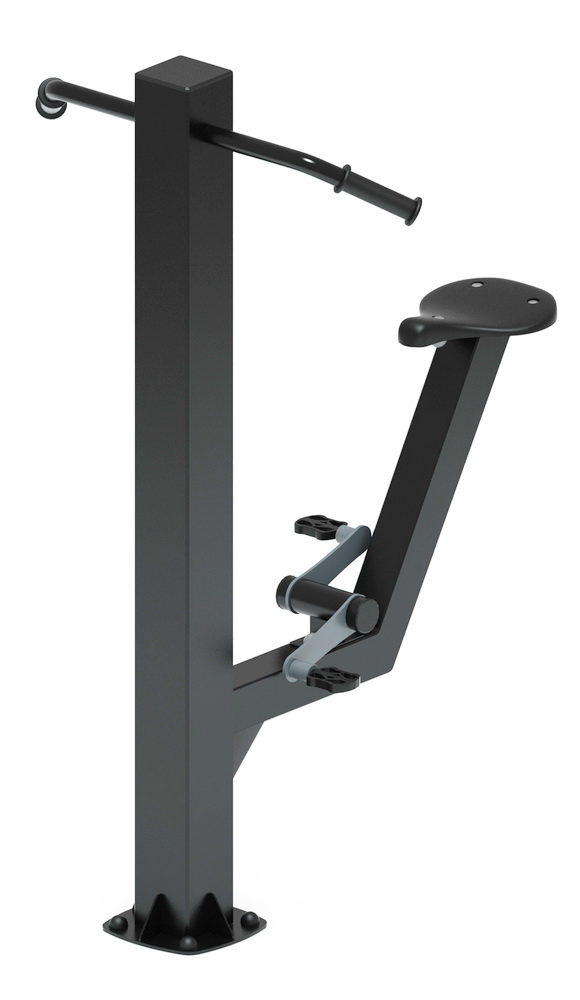 Тренажер уличный ВЕЛО (серый) СТ 016-13