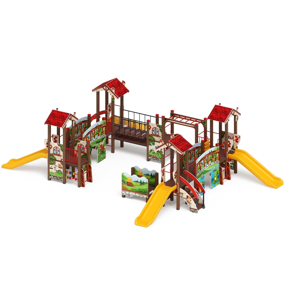 В ГОСТЯХ У СКАЗКИ детский игровой комплекс ДИК 1.05.01-30 (H=900)