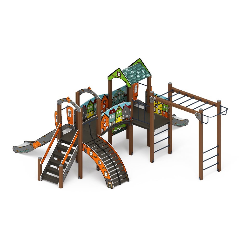 РАДА (Город) детский игровой комплекс ДИК 2.01.2.08-31 (Н=1200)