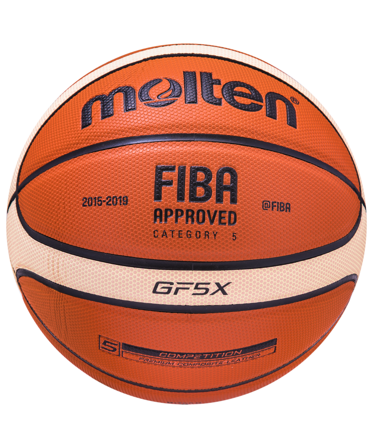 Мяч баскетбольный BGF5X №5, FIBA аpproved