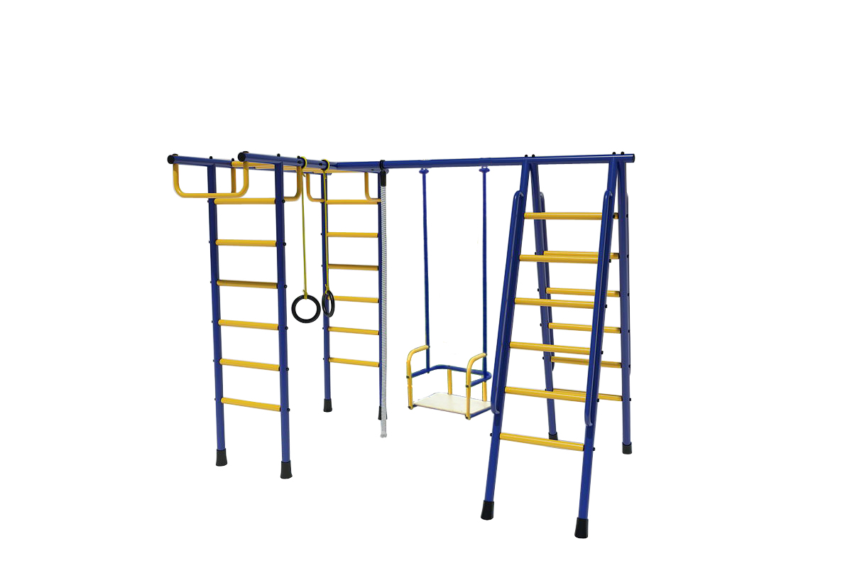 ДСК "Лидер Д1-01" (мет. качели) сине/жёлтый