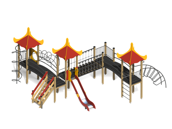 Игровой комплекс для детской площадки ИК-80