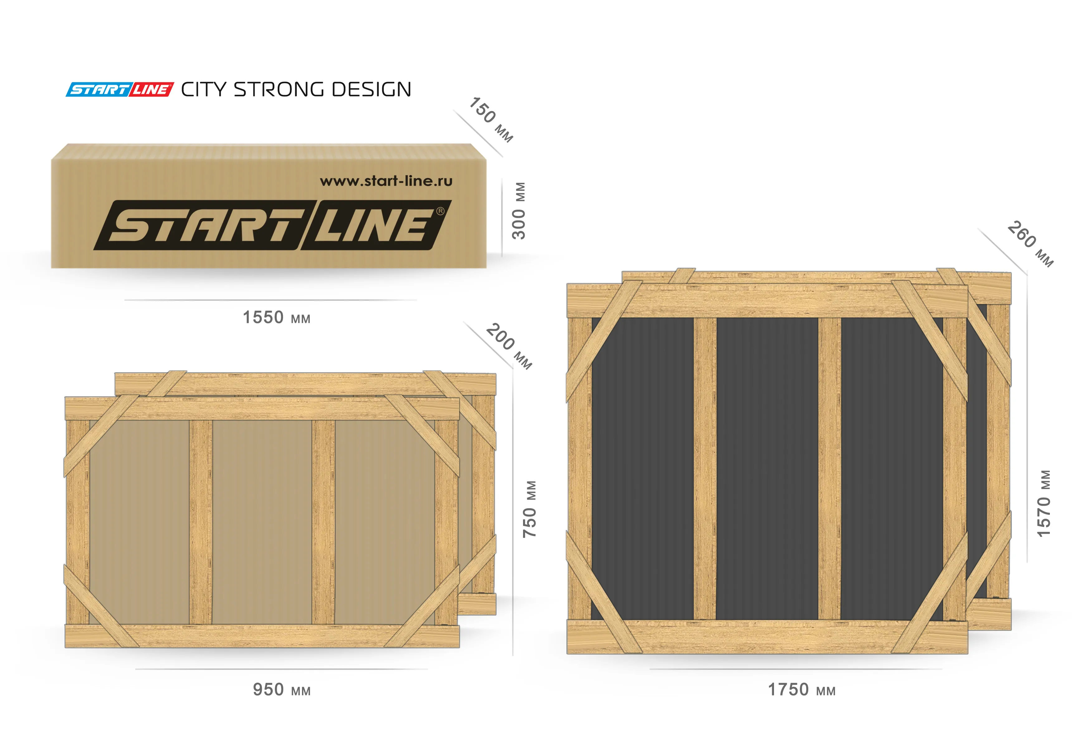 Теннисный стол Start Line City Strong DESIGN Всепогодный