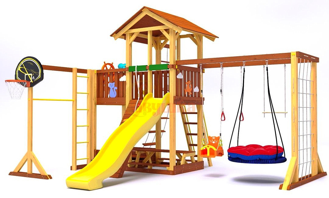 Детская площадка Савушка 15 COMFORT Plus
