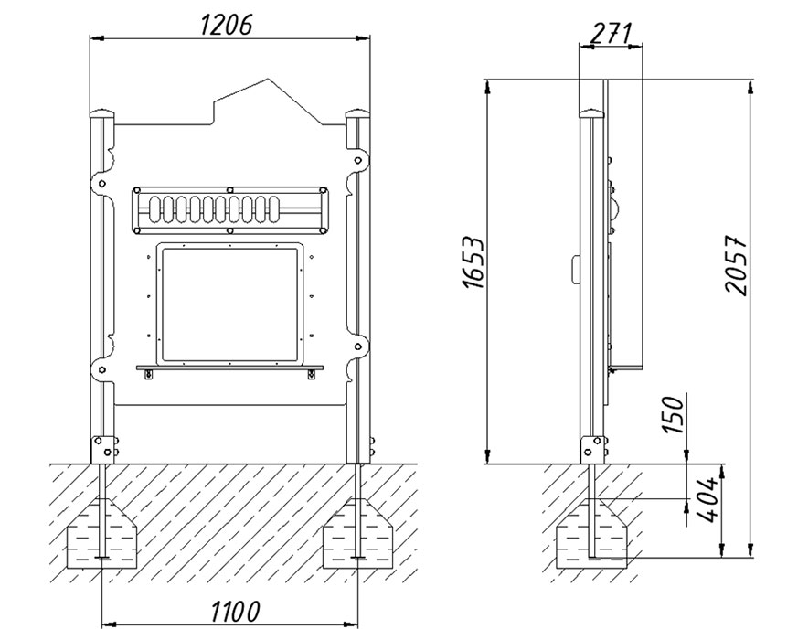 Игровая панель ZION Школа (РЭ007)