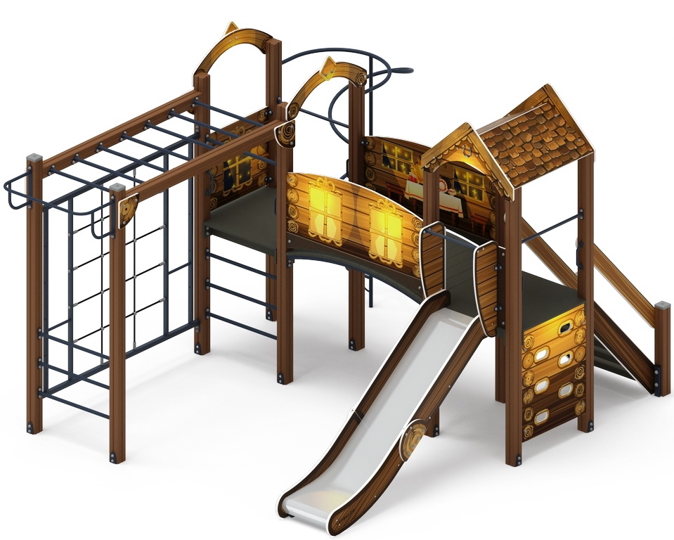 РАДА (Эко) детский игровой комплекс ДИК 2.01.2.03-02 (Н=1200)