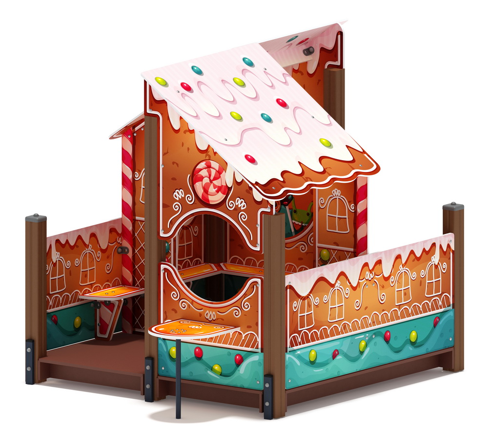 ТЕРЕМОК для детской площадки МФ 10.07.01-02