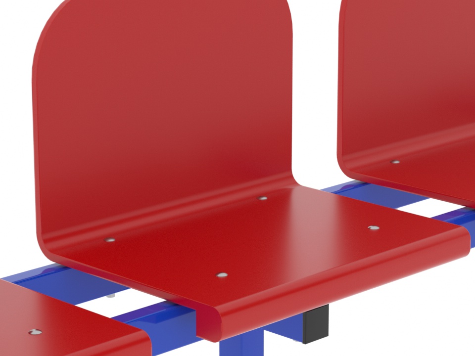 Трибуна однорядная на 5 мест (20.018)