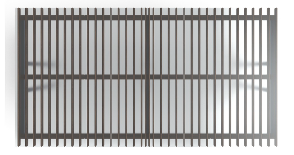 Пергола Тент (прямая) МФ 77.04.02 /с поликарбонатом/