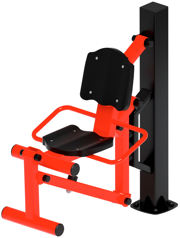 Тренажер уличный ФЛЕКС (красный) СТ 020-11.П