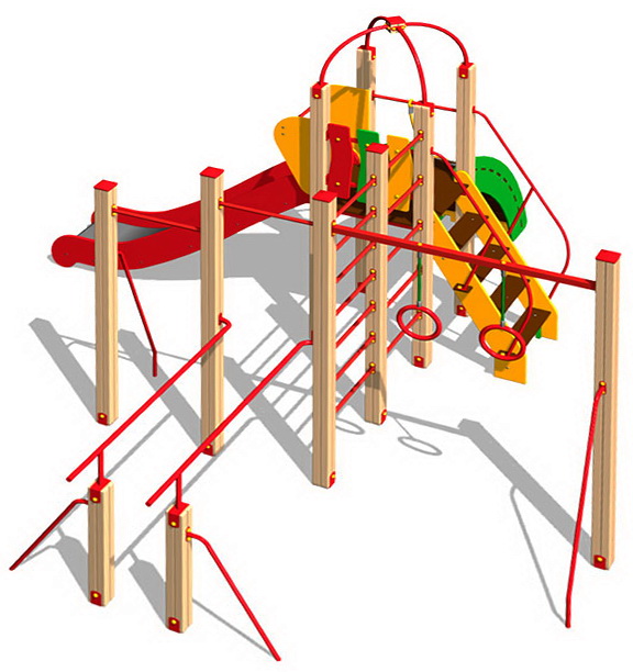 Детский игровой комплекс ZION Ирбис (КД016)