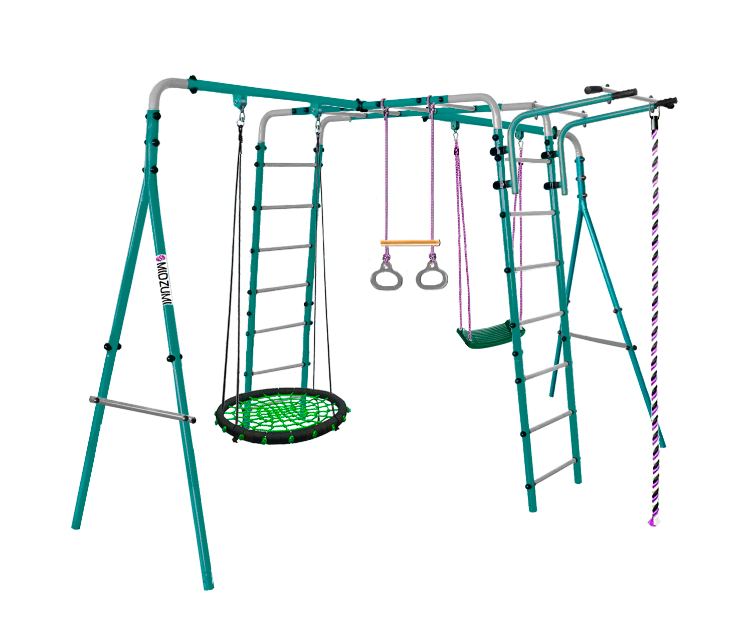 Спортивно-игровой комплекс Midzumi Tenshi Large L (гнездо среднее зеленое)
