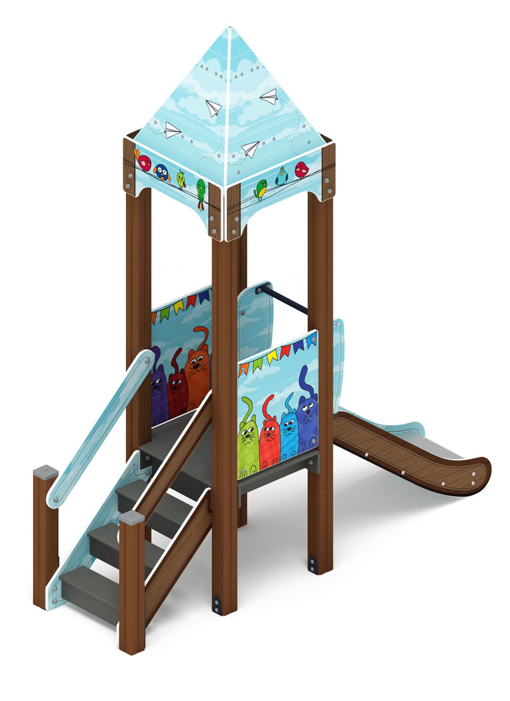 КОРОЛЕВСТВО (Коты) горка (Н=750) ИО 41.15.01-21