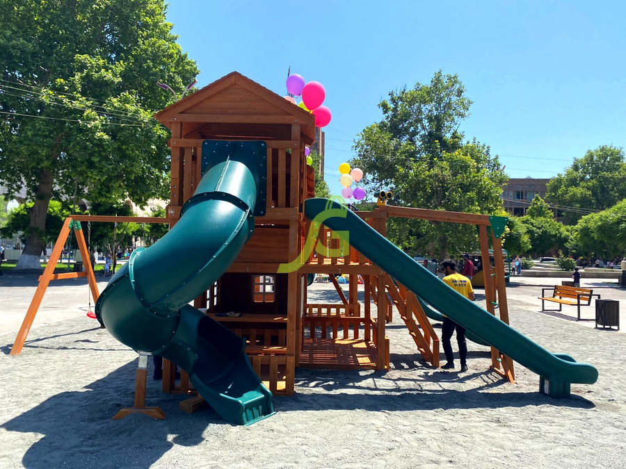 Детская деревянная площадка IgraGrad Домик 7