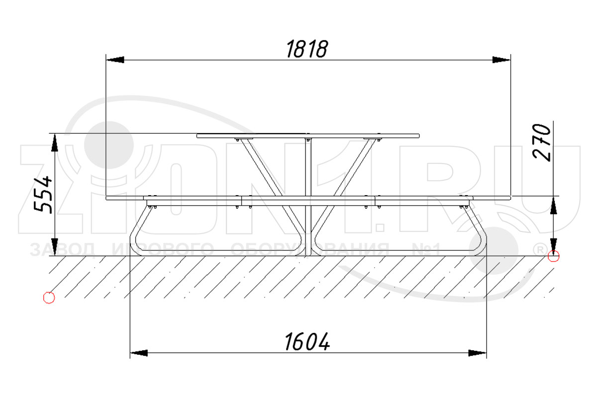 Столик детский ZION Солнышко (СП015)