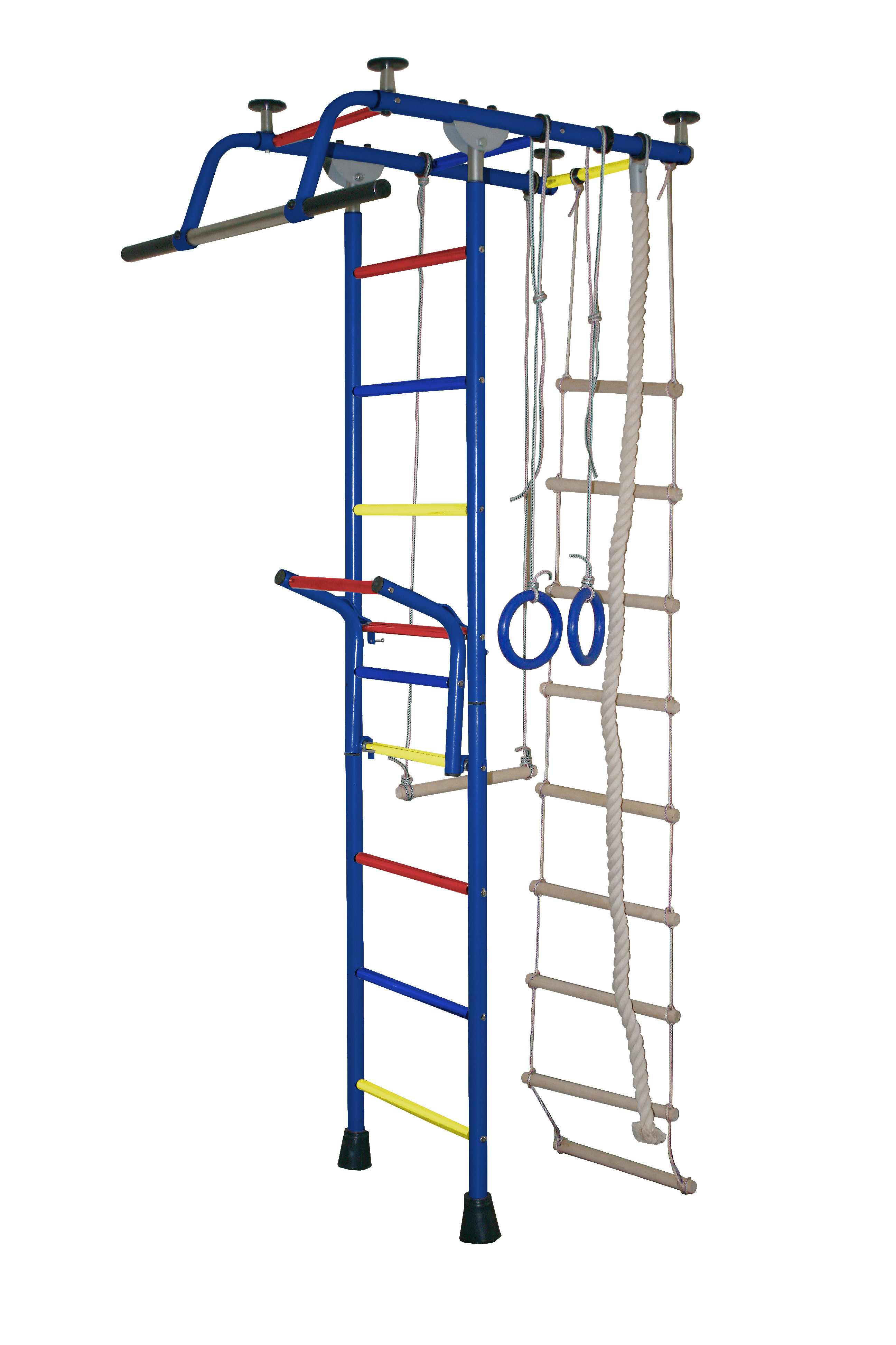 ДСК "Крепыш плюс" Т с навесным турником ПВХ серый