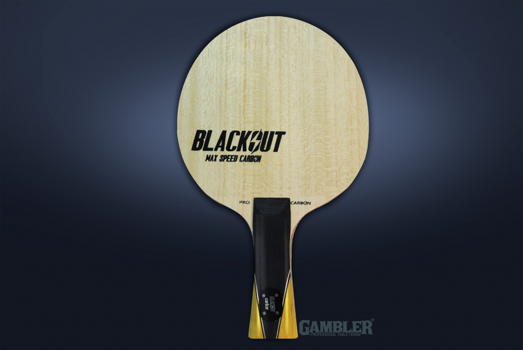 Основание для теннисной ракетки (коническая) GAMBLER Blackout max speed carbon (OFF)